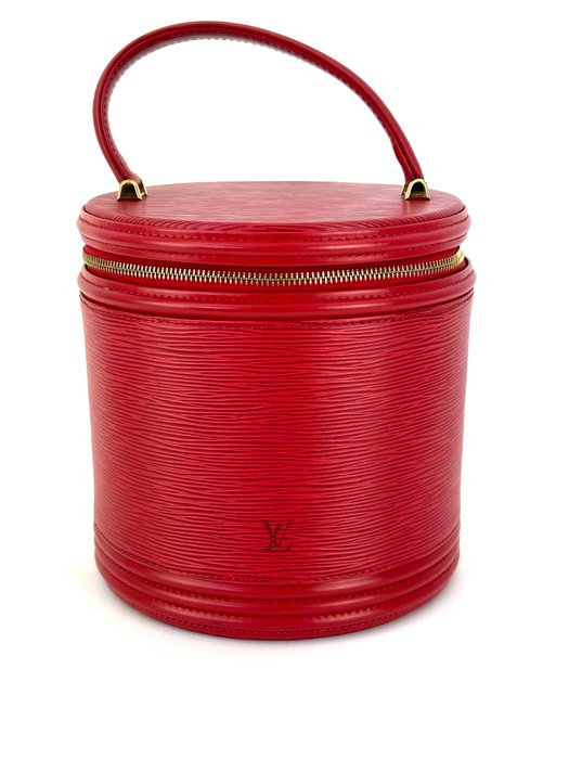 Louis Vuitton - Vanity - Cannes - Cuir Epi Rouge - "NO RESERVE PRICE" - Håndtaske