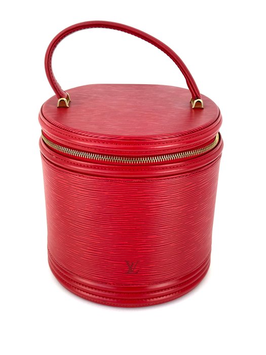 Louis Vuitton - Vanity - Cannes - Cuir Epi Rouge - "NO RESERVE PRICE" - Håndtaske