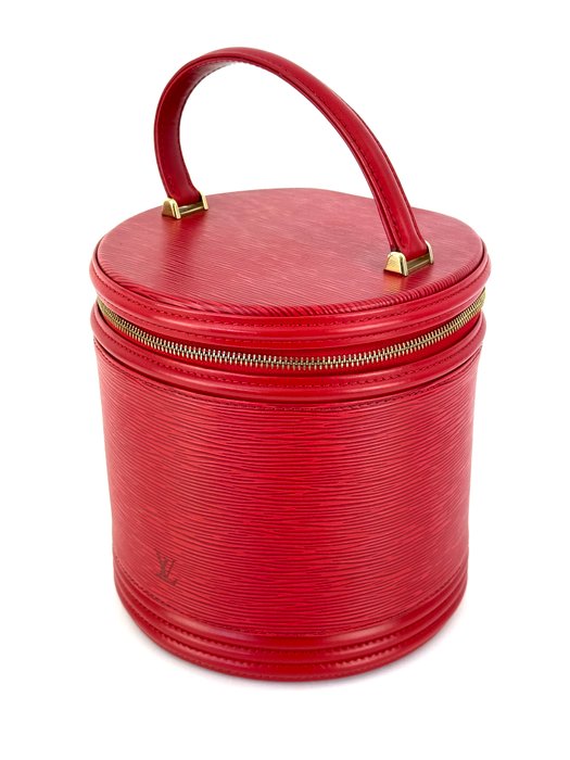 Louis Vuitton - Vanity - Cannes - Cuir Epi Rouge - "NO RESERVE PRICE" - Håndtaske