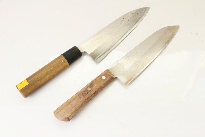 "刀 KATANA"  出刃 Deba , - Køkkenkniv - Kitchen knife set - Stål - Japan