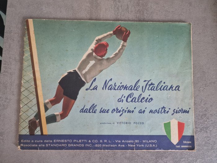 Ernesto Piletti - Album Figurine Calciatori 1952 Nazionale Italiana di Calcio - 1 Complete Album