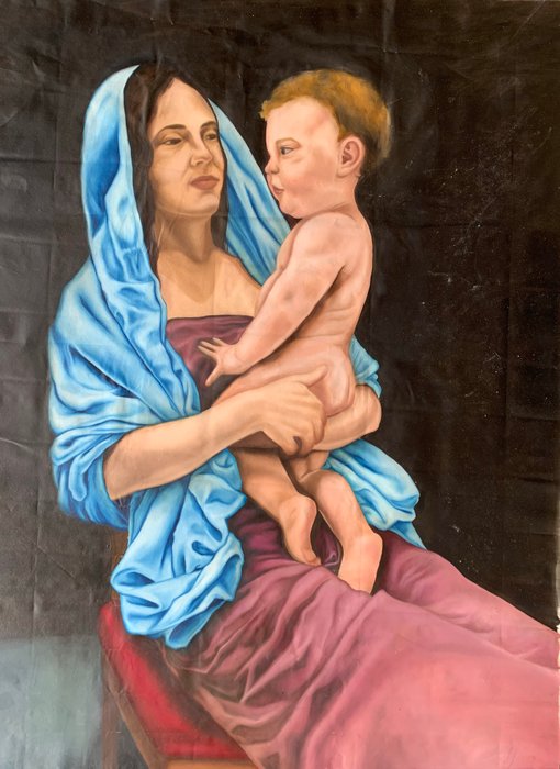 Maria Sofia Romagnoli - Madonna con bambino