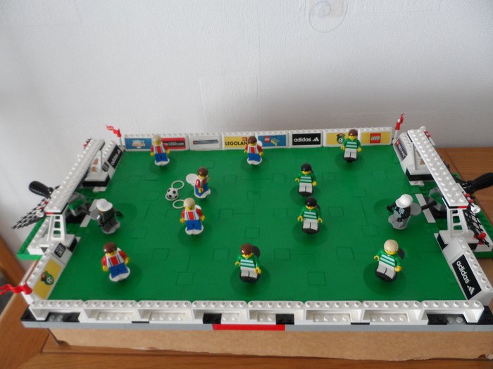 Lego - Sport - 3409 - Football pitch - Zidane - 1990-2000 - Danmark