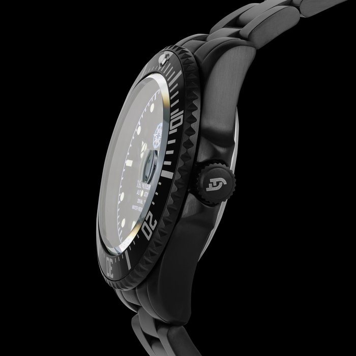 Tecnotempo - Diver 200M - Limited Edition Wind Rose - - TT.200.RDVNN2 (All Black) - Mænd - 2011-nu