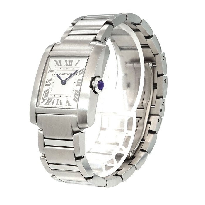 Cartier - Tank Française - WSTA0074 - Unisex - 2011-nu