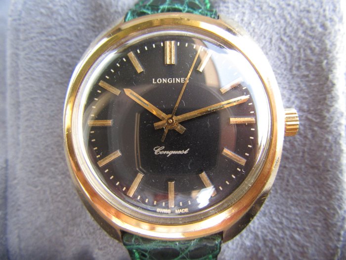 Longines - Conquest - Ingen mindstepris - Ref 1500 - 4 Cal 706 - Vintage 1972 Gold Plated - Mænd - 1970-1979