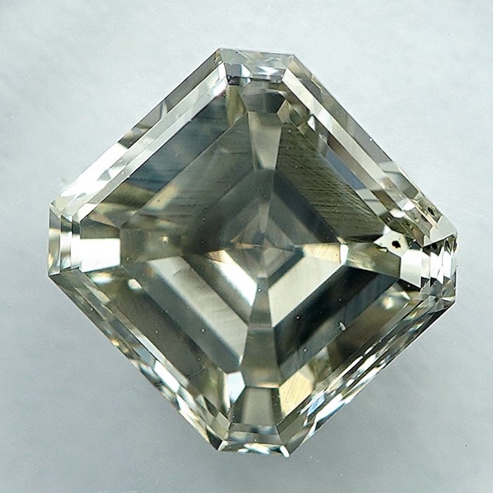 1 pcs Diamant  (Naturfarvet)  - 1.32 ct - Light Grålig Gul - SI2 - International Gemological Institute (IGI)