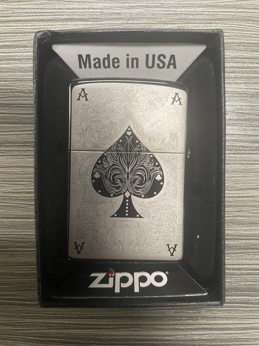 Zippo - Ace of Spades - Lighter - Stål