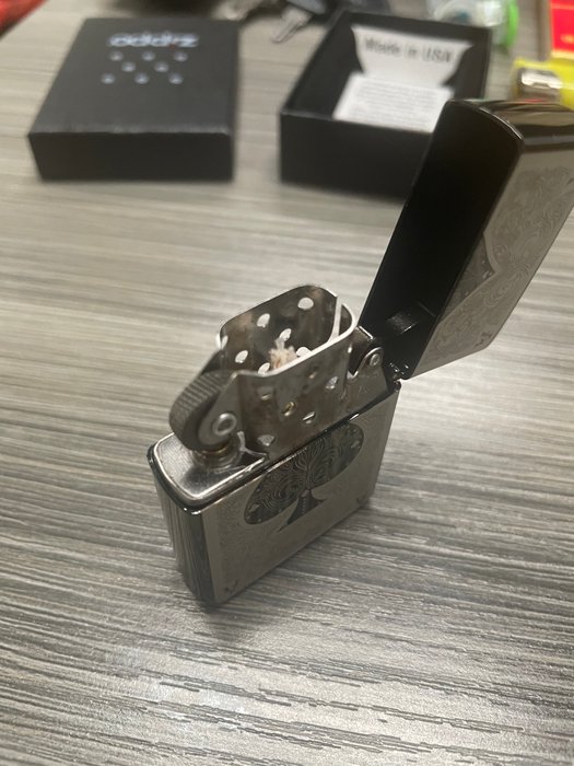 Zippo - Ace of Spades - Lighter - Stål