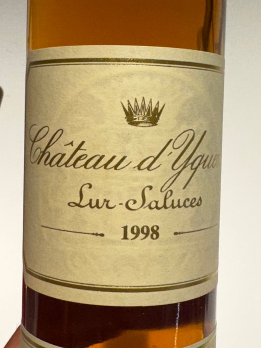 1998 Château d'Yquem - Sauternes 1er Cru Supérieur - 2 Halve flasker (0375 L)