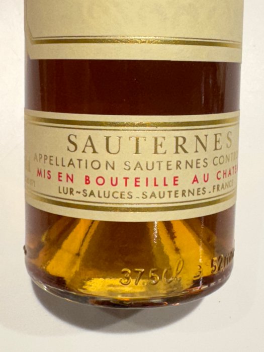 1998 Château d'Yquem - Sauternes 1er Cru Supérieur - 2 Halve flasker (0375 L)