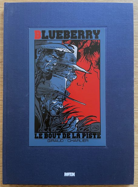 Blueberry T22 - Le Bout de la piste + ex-libris - Signé - C + emboitage - 1 Album - Begrænset udgave - 1986