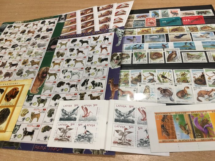 På verdensplan 1957/2005 - Fauna WWF MNH samling - Michel