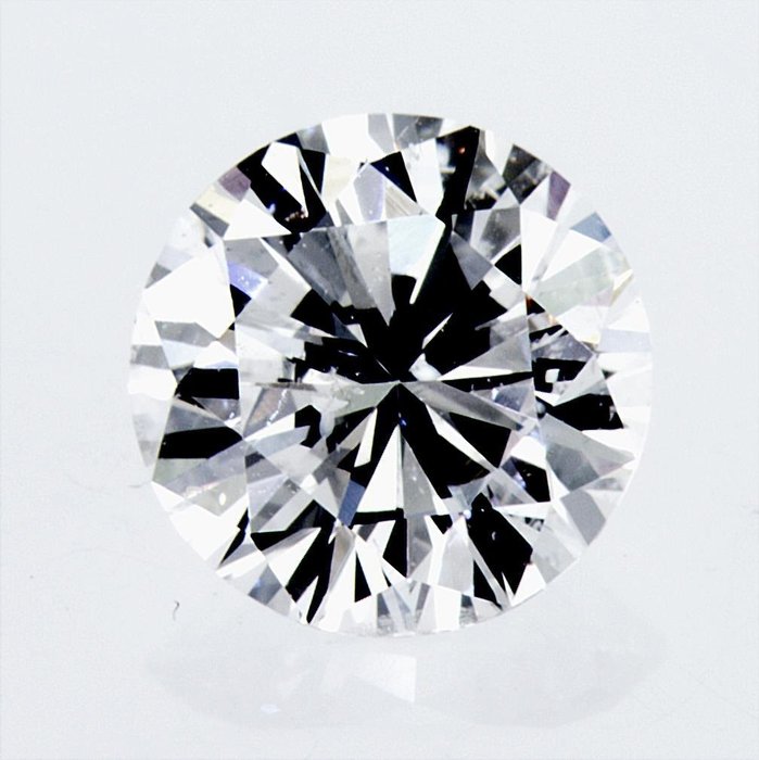 1 pcs Diamant  (Natur)  - 1.01 ct - Rund - D (farveløs) - SI2 - International Gemological Institute (IGI) - c28