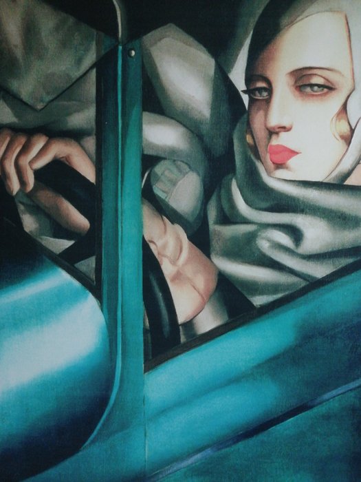 Tamara Lempicka - Bugatti Blue