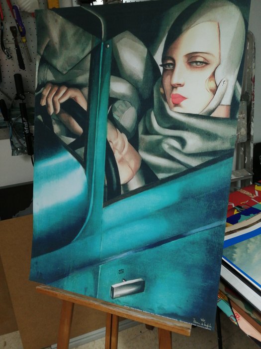 Tamara Lempicka - Bugatti Blue