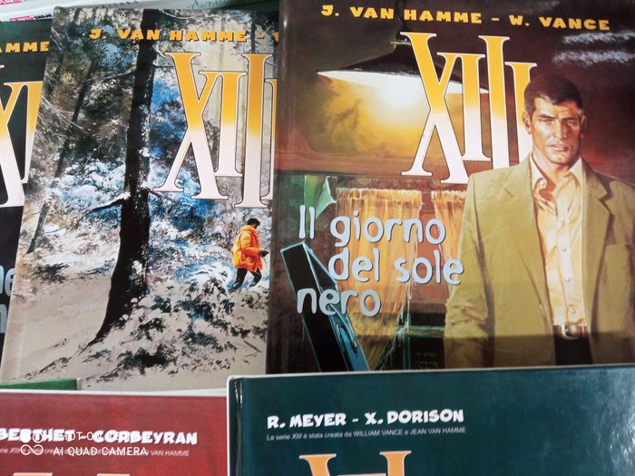 XIII n. 1/7 -1° serie + n° 1/8 -2° serie Mystery - Dargaud - 15 Comic - Første udgave - 2000