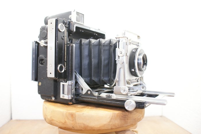 Graflex Speed Graphic met f 4.5/101 mm Analogt kamera