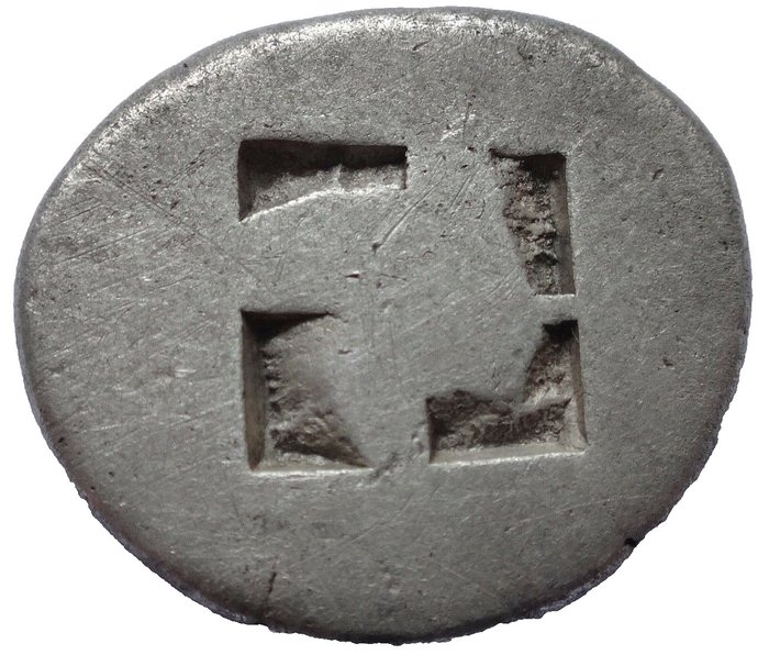 Grækenland (gamle) THRACE Thasos (Circa 500-480 BC) Stater