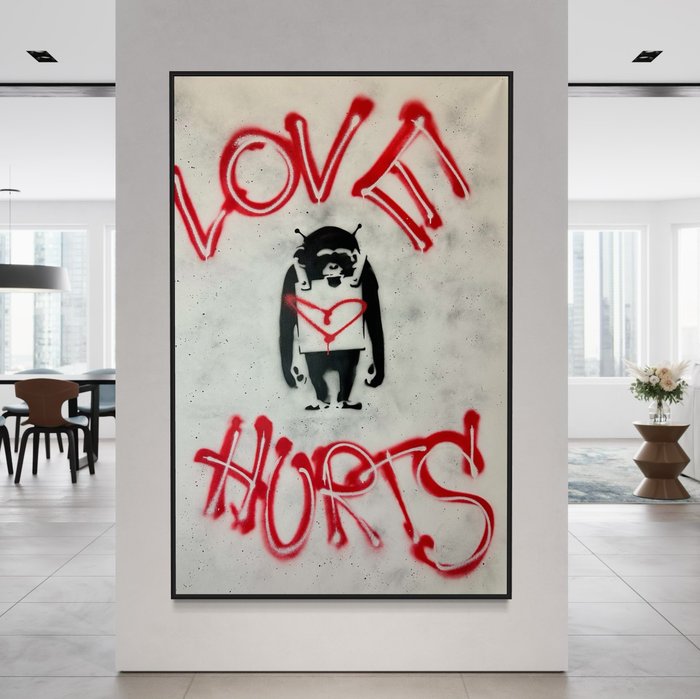 Timo Wedell (1994) - Love Hurts Like Banksy - XXL