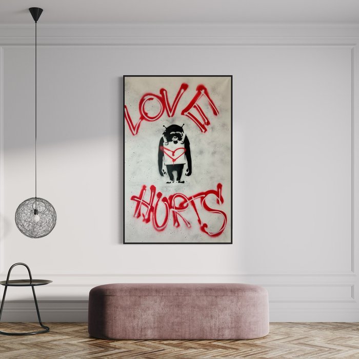 Timo Wedell (1994) - Love Hurts Like Banksy - XXL