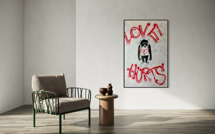 Timo Wedell (1994) - Love Hurts Like Banksy - XXL