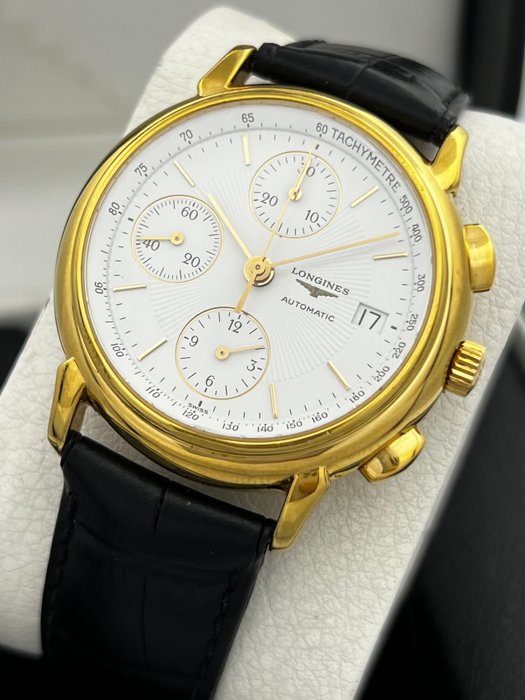 Longines - Full Set Les Grandes Classiques Automatic Chronograph - L4.686.2 - Mænd - 2000-2010