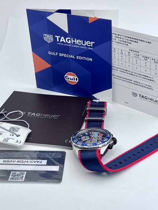 TAG Heuer - Formula 1 Chronograph Gulf Special Edition - - CAZ101N - Mænd - 2011-nu