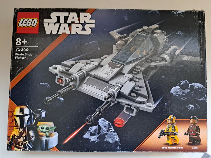 Lego - Star Wars - 75333, 75346 - Obi-Wan Kenobi Jedi Starfighter + Snub Fighter - 2000-2010