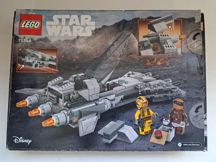 Lego - Star Wars - 75333, 75346 - Obi-Wan Kenobi Jedi Starfighter + Snub Fighter - 2000-2010