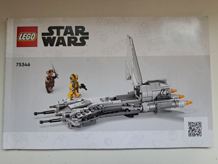 Lego - Star Wars - 75333, 75346 - Obi-Wan Kenobi Jedi Starfighter + Snub Fighter - 2000-2010