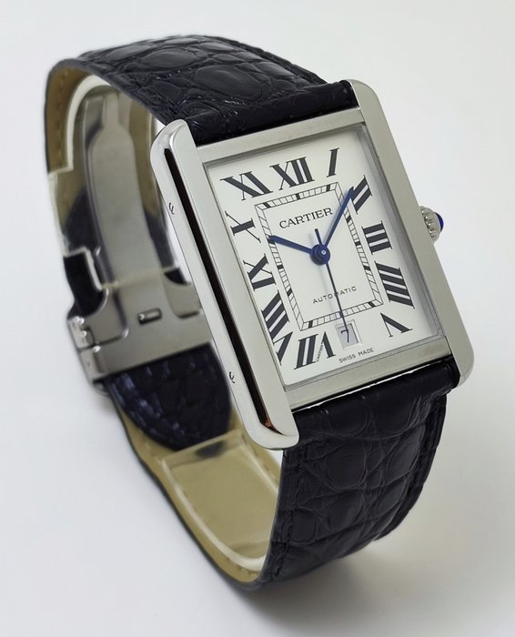 Cartier - Tank Solo XL Automatic - Ref 3515 - Mænd - 2011-nu