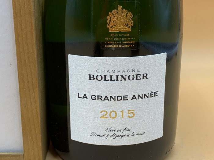 2015 Bollinger, La Grande Année - Champagne Brut - 1 Flaske (0,75L)