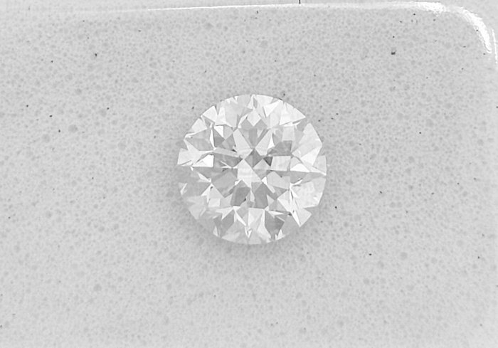 1 pcs Diamant  (Natur)  - 090 ct - Rund - E - VS2 - Gemewizard Gemological Laboratory (GWLab) - E/VS2