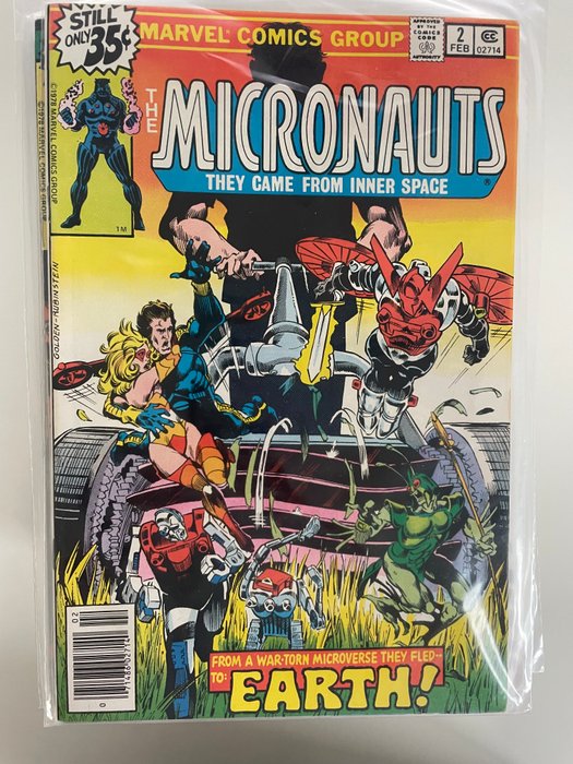 Micronauts - Comic-Bundle - 48 Comic - 1979/1984