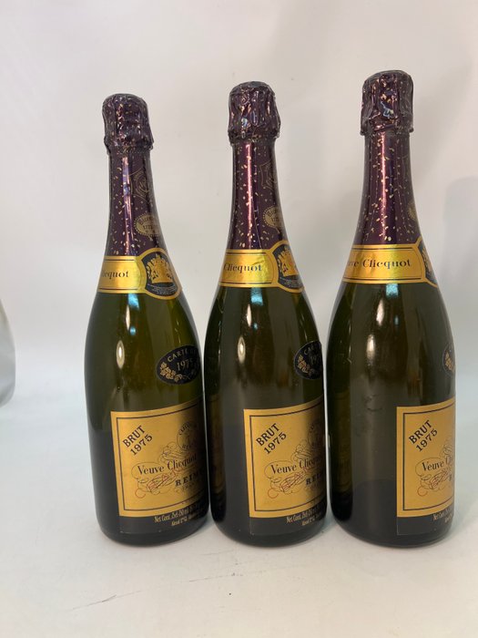 reims, Veuve Clicquot Ponsardin - Reims Brut - 3 Flaske (0,75L)