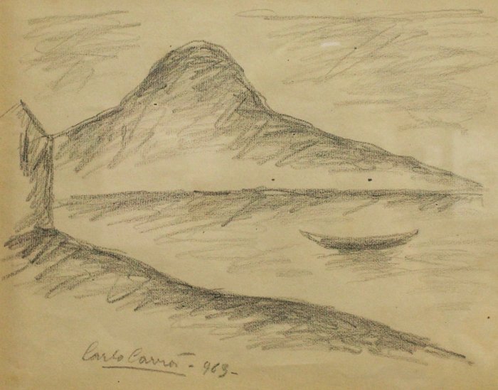 Carlo Carra (1881-1966) - Montagna