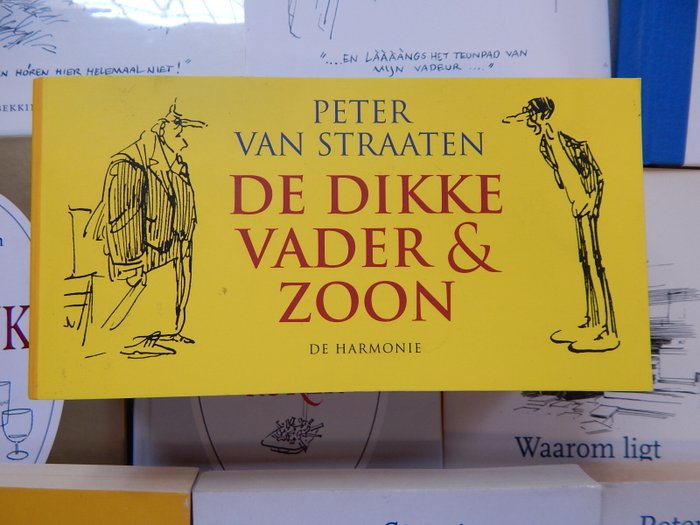 Peter van Straten - Harmonie themaboeken - lot met 13 uitgaven - oa weekkalenders + De Dikke Vader  Zoon - 13 Album - Flere udgaver