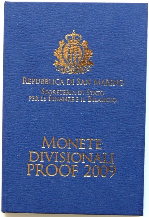 San Marino. Proof Set 2009  (Ingen mindstepris)