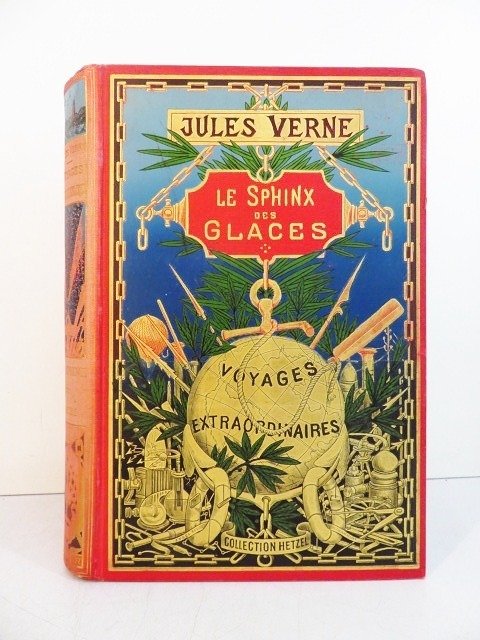 Jules Verne - Le Sphinx des Glaces [Cartonnage au globe doré] - 1897