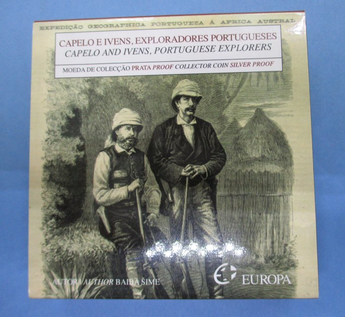 Portugal. 2 1/2 Euro 2011 - Exploradores europeus "Capelo e Ivens" - ar (.925) - Proof  (Ingen mindstepris)