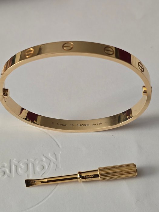 Cartier - Armbånd - Love - 18 kraat Gulguld