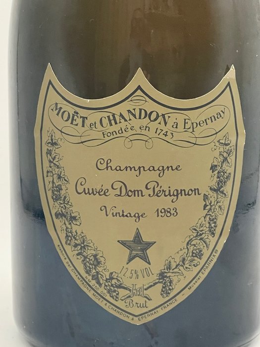 1983 Dom Pérignon - Champagne Brut - 1 Flaske (0,75L)