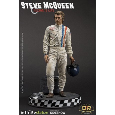 Figur - 1/6 Scale Infinite Statue Steve Mc Queen Sideshow 400 limited - Sten