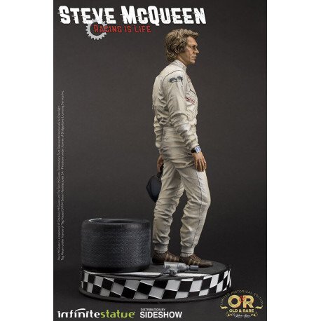 Figur - 1/6 Scale Infinite Statue Steve Mc Queen Sideshow 400 limited - Sten