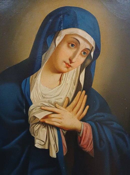 Österreichische oder italienische Schule (XIX) - Madonna