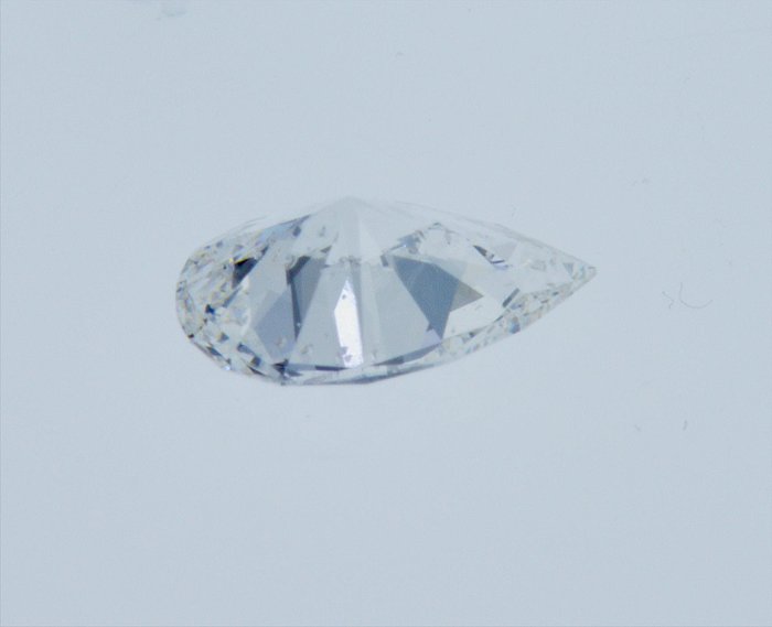 1 pcs Diamant  (Natur)  - 1.01 ct - Pære - G - SI2 - International Gemological Institute (IGI) - g11