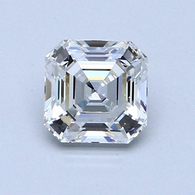 1 pcs Diamant  (Natur)  - 0.99 ct - Kvadrat - D (farveløs) - VS1 - Gemological Institute of America (GIA)