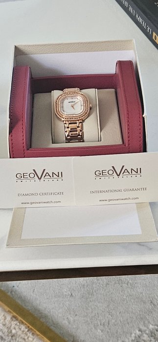 GEOVANI - Swiss Diamond Watch - GOL592-RR-DD-7 - Ingen mindstepris - Kvinder - 2011-nu