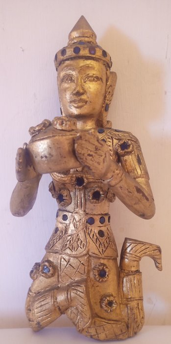 Statue - 40 cm - Myanmar  (Ingen mindstepris)